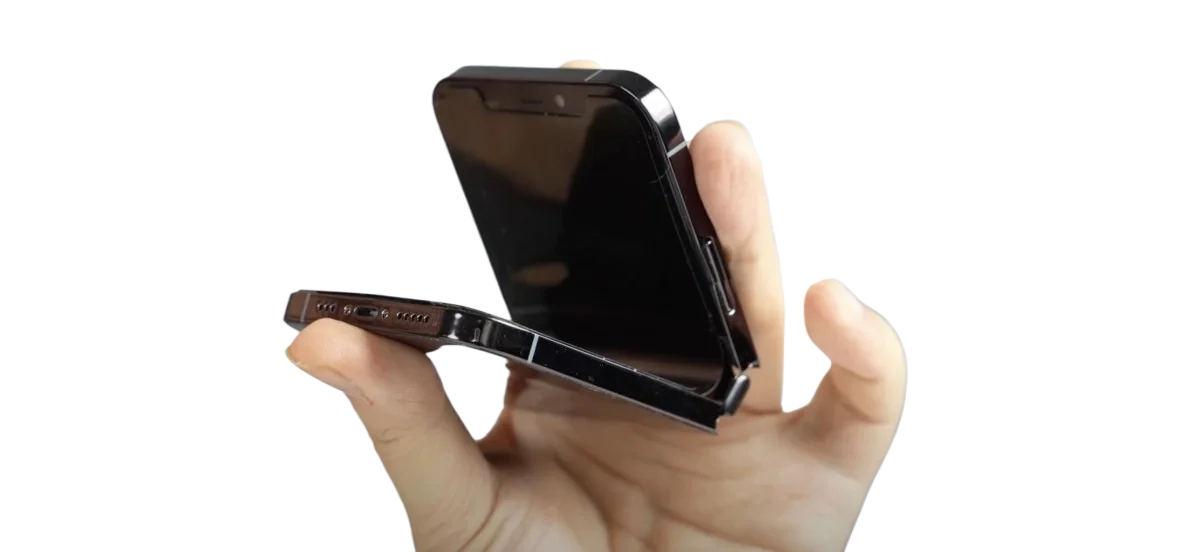 آبل تستكشف إنتاج آيفون قابل للطي بتصميم صدفي