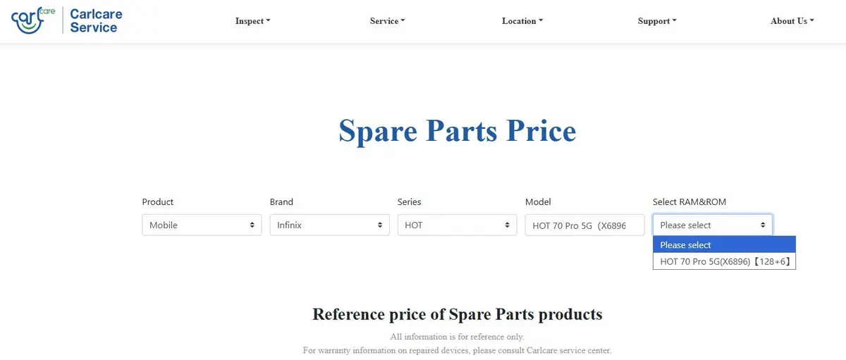 تسريبات Infinix Hot 70 Pro تكشف عن دعم 5G وذاكرة 6GB