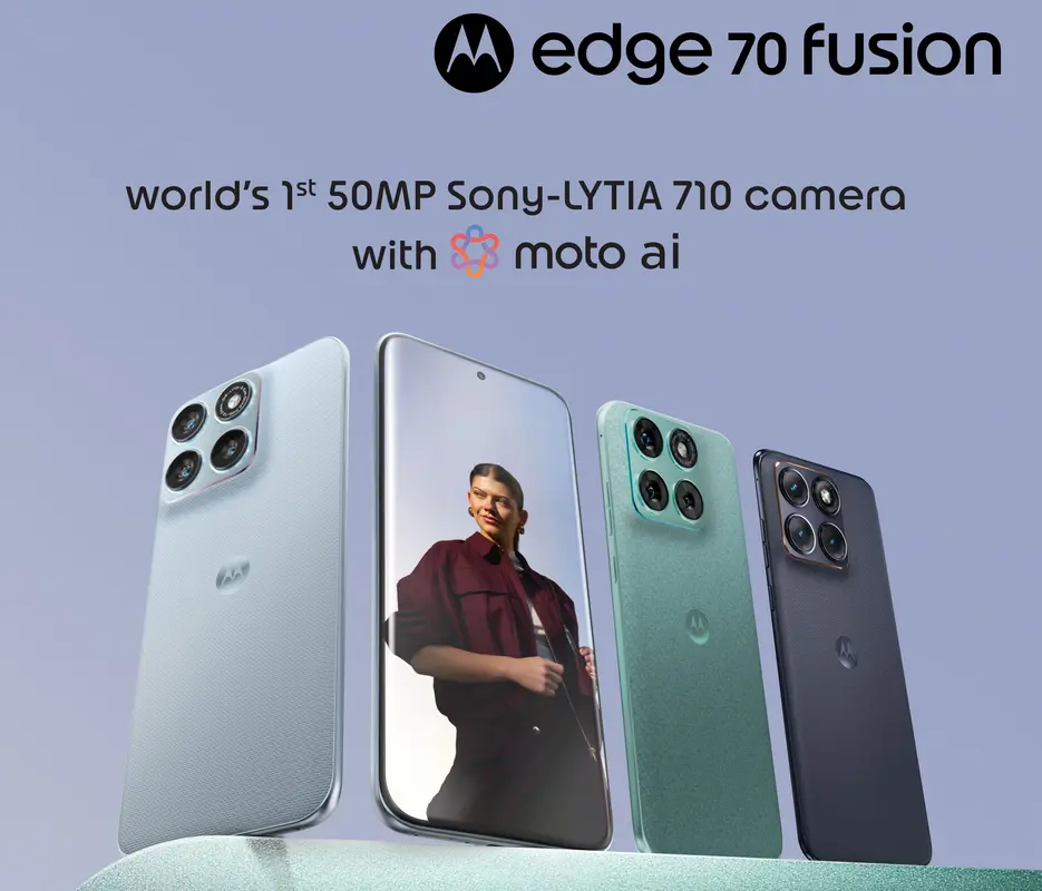 موتورولا تؤكد رسمياً مواصفات Edge 70 Fusion