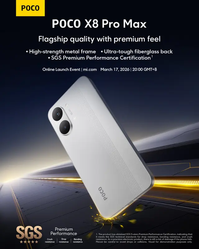 Poco X8 Pro Series Launch Live Stream