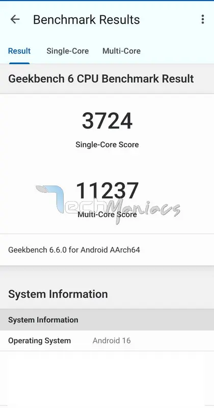 نتائج Geekbench Galaxy S26 Ultra Snapdragon
