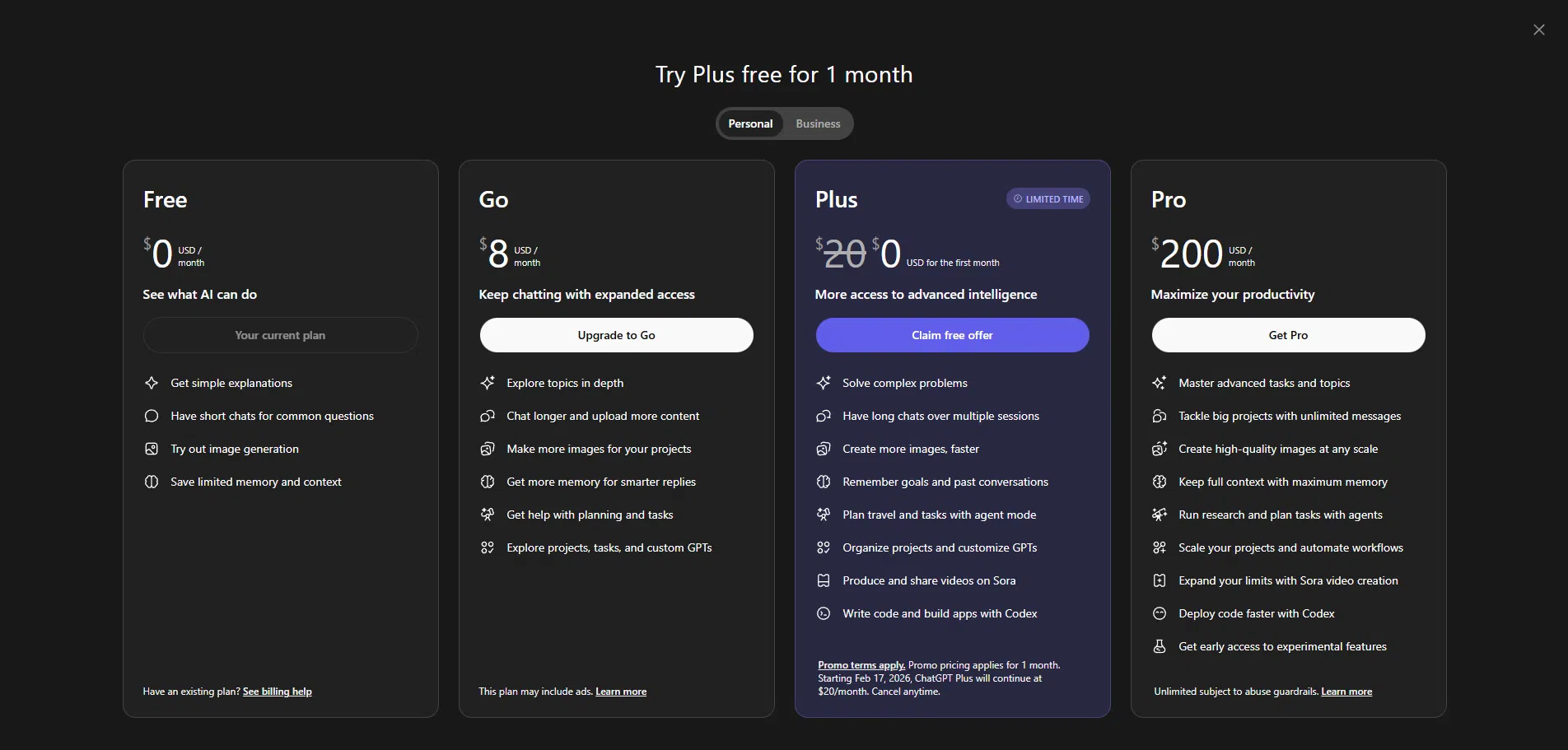 OpenAI تطلق ChatGPT Go عالميًا وتبدأ في اختبار الإعلانات