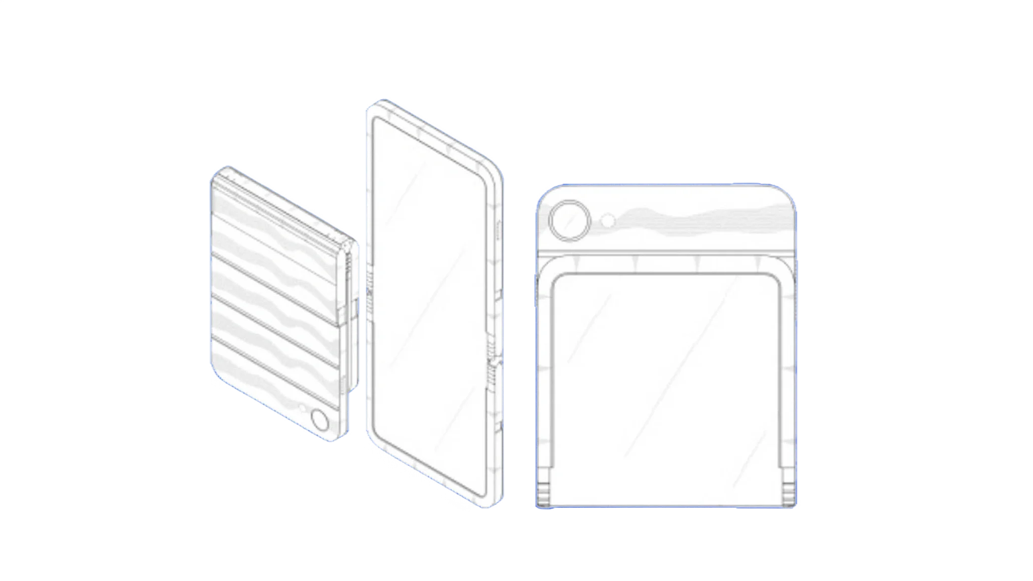 براءة اختراع جديدة تُظهر هاتف Samsung قابل للطي بـ 360 درجة